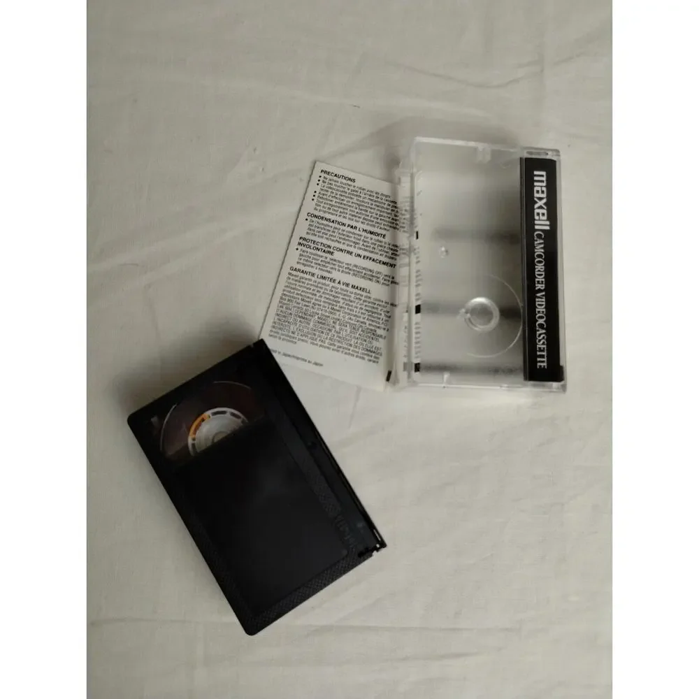 Maxell TC-30 VHS-C Camcorder Videocassette Tape HGX Gold Premium High Grade New